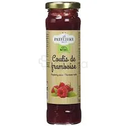 LA PATELIERE COULIS FRAMBOISE 100% NATUREL 165G