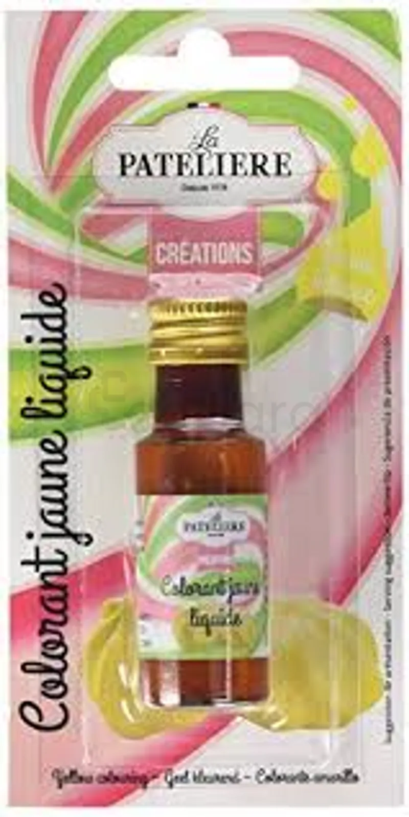 LA PATELIERE COLORANT NATUREL JAUNE 20ML