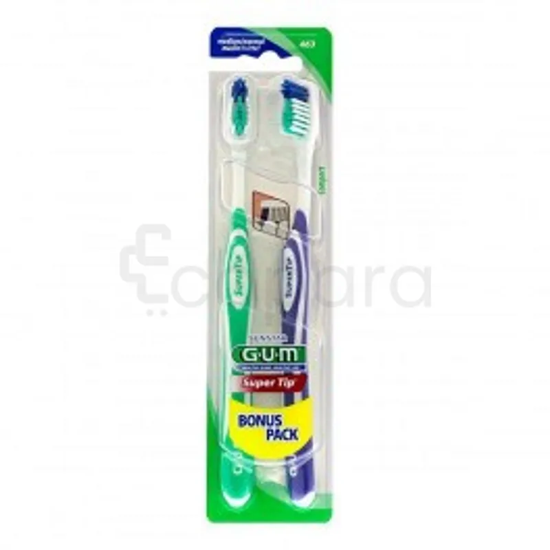 GUM BROSSE A DENTS SUPER TIP MEDIUM BOITE DE 2 REFERENCE 463