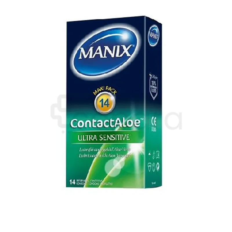 MANIX CONTACTALOE BOITE DE 14