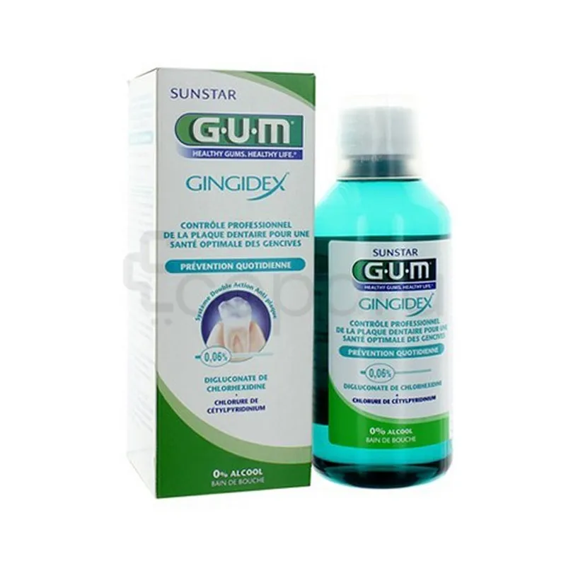 GUM BAIN DE BOUCHE GINGIDEX 300ML REFERENCE 1704