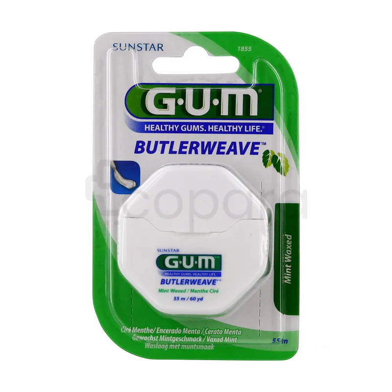 GUM FIL DENTAIRE BUTLERWEAVE MENTHOLE CIRE REFERENCE 1855