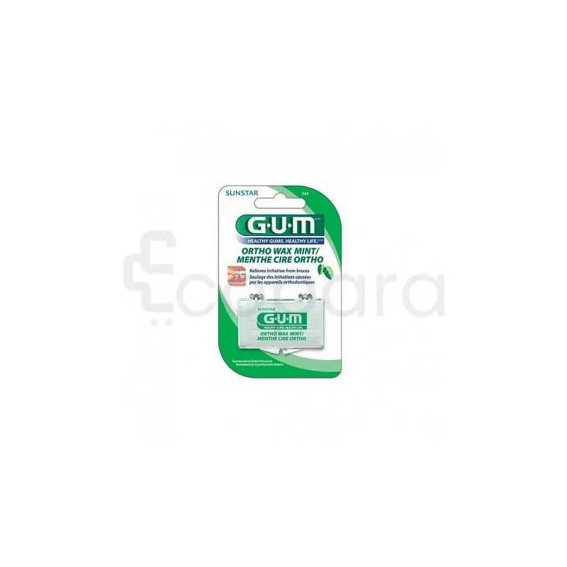 GUM CIRE DE PROTECTION ORTHODONTIQUE MENTHOLEE REFERENCE 724