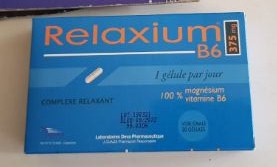 RELAXIUM B6 375MG BOITE DE 30 GELULES