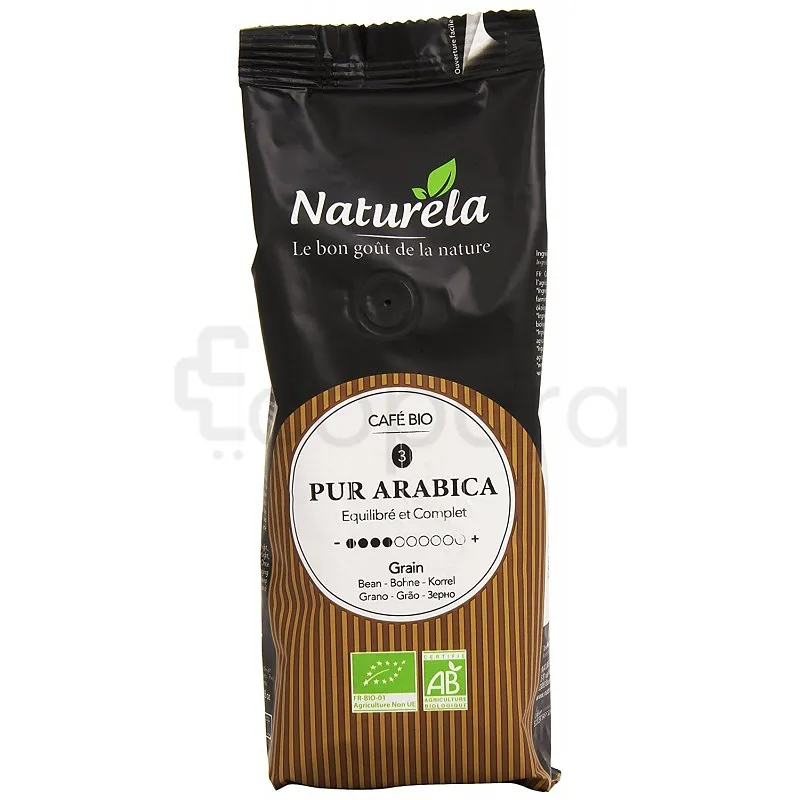 NATURELA CAFE EN GRAIN PUR ARABICA 250G