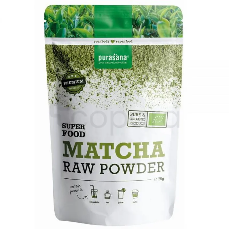 PURASANA POUDRE DE MATCHA BIO 75G REFERENCE PURAST02