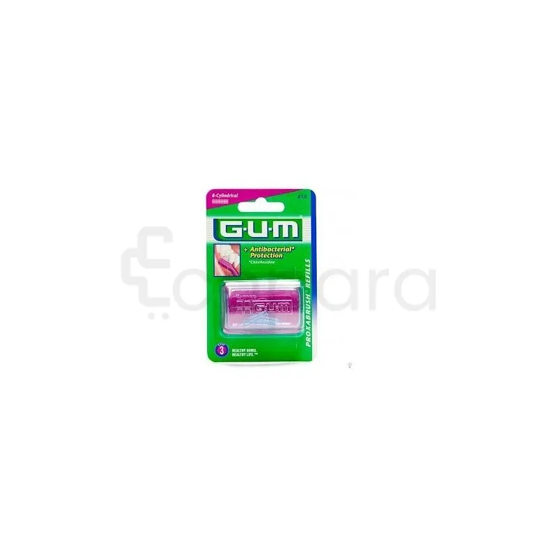 GUM RECHARGE BROSSETTES EXTRA-FINES PAR 8 UNITES 1.3MM REFERENCE 514