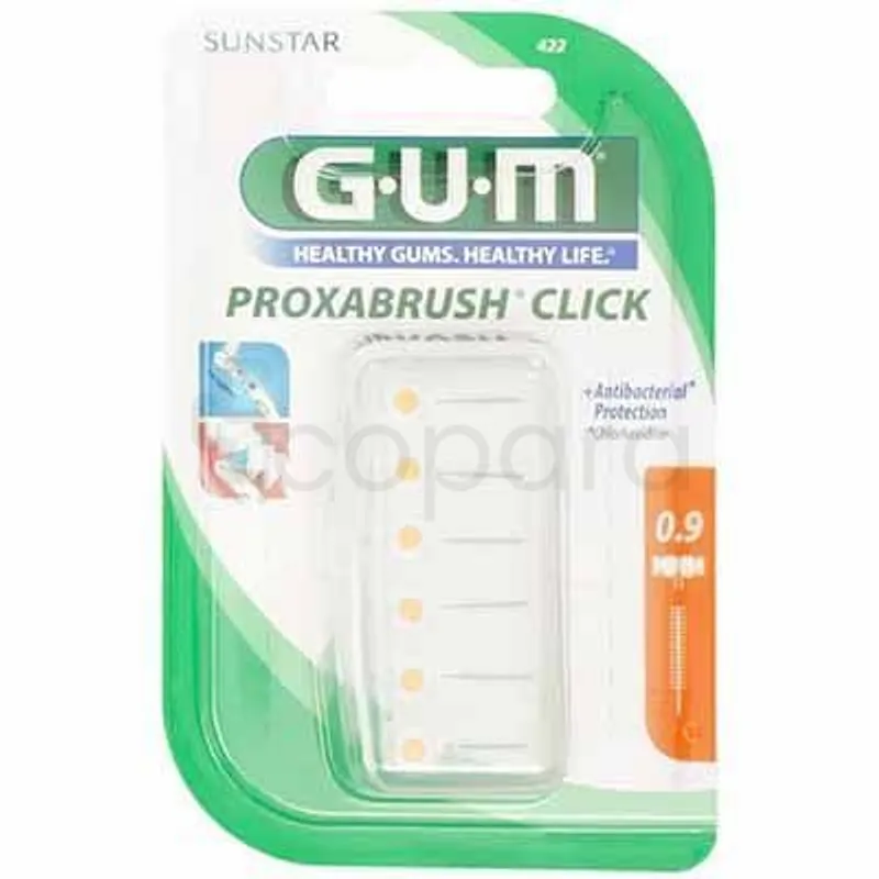 GUM RECHARGE BROSSE ULTRA-FINES A LA CHLORHEXIDINE 0.9MM REFERENCE 422