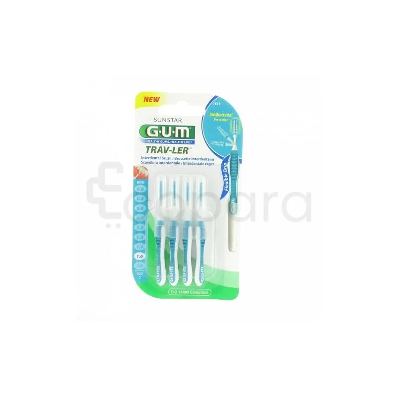 GUM MANCHE AVEC BROSSETTE FINE 1.6MM BOITE DE 4 REFERENCE 1614