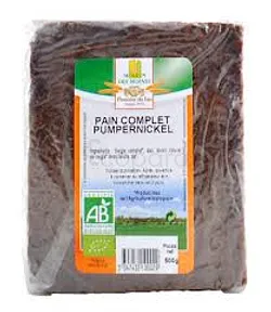 MOULIN DES MOINES PAIN COMPLET PUMPERNICKEL 500G