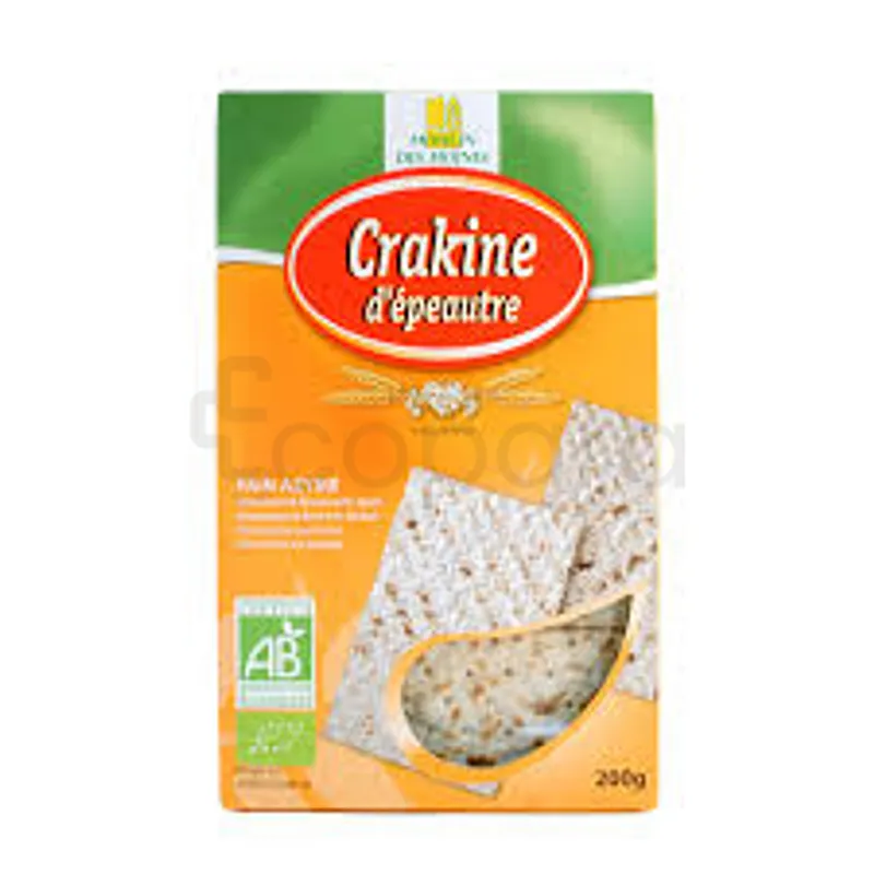 MOULIN DES MOINES CRACKINE D'EPEAUTRE PAIN AZYME 200G