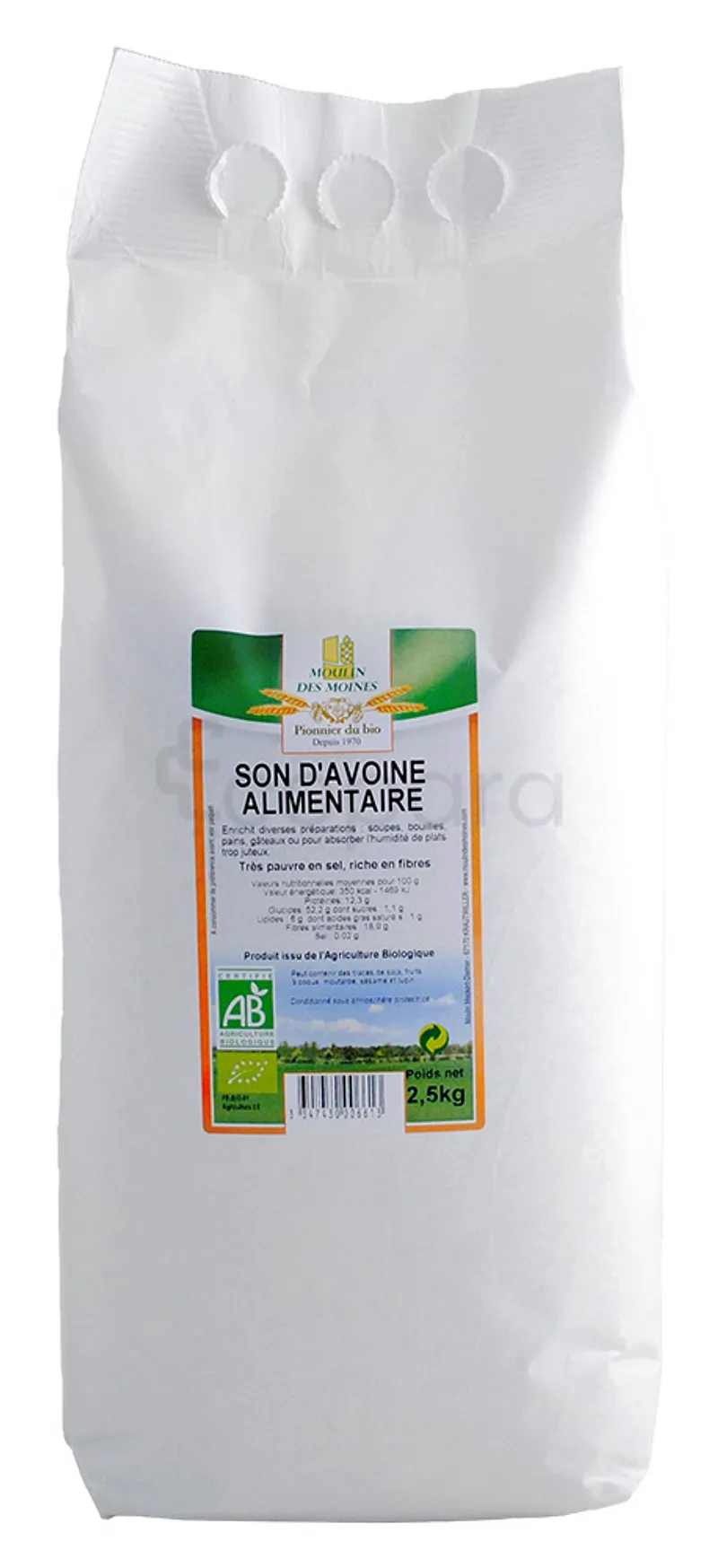 MOULIN DES MOINES SON D'AVOINE 2,5KG