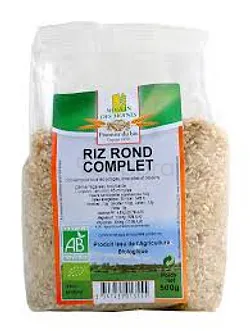 MOULIN DES MOINES RIZ ROND COMPLET 500G