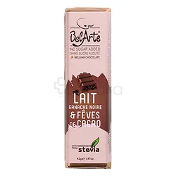 BELARTE BARRE GANACH NOIRE & FEVES DE CACAO 42G