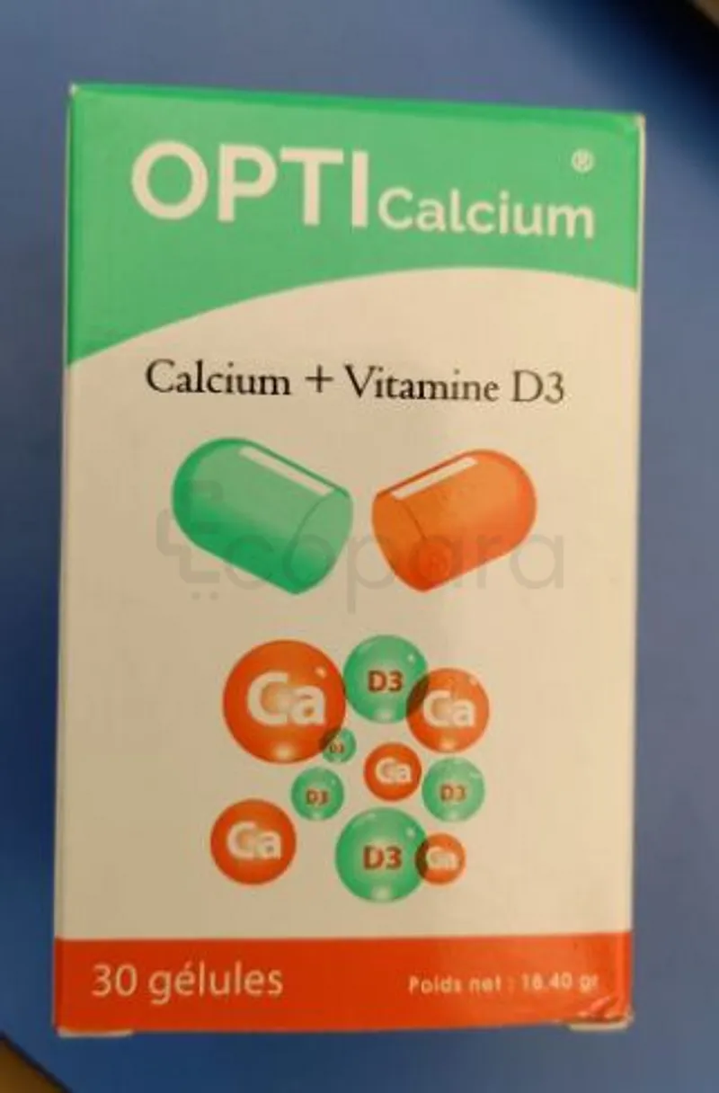 OPTI CALCIUM BOITE DE 30 GELULES