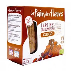 LE PAIN DES FLEURS TARTINES CRAQUANTES BIO CACAO 160G