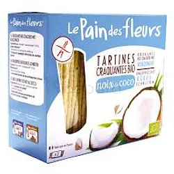 LE PAIN DES FLEURS TARTINES CRAQUANTES BIO NOIX DE COCO 150G