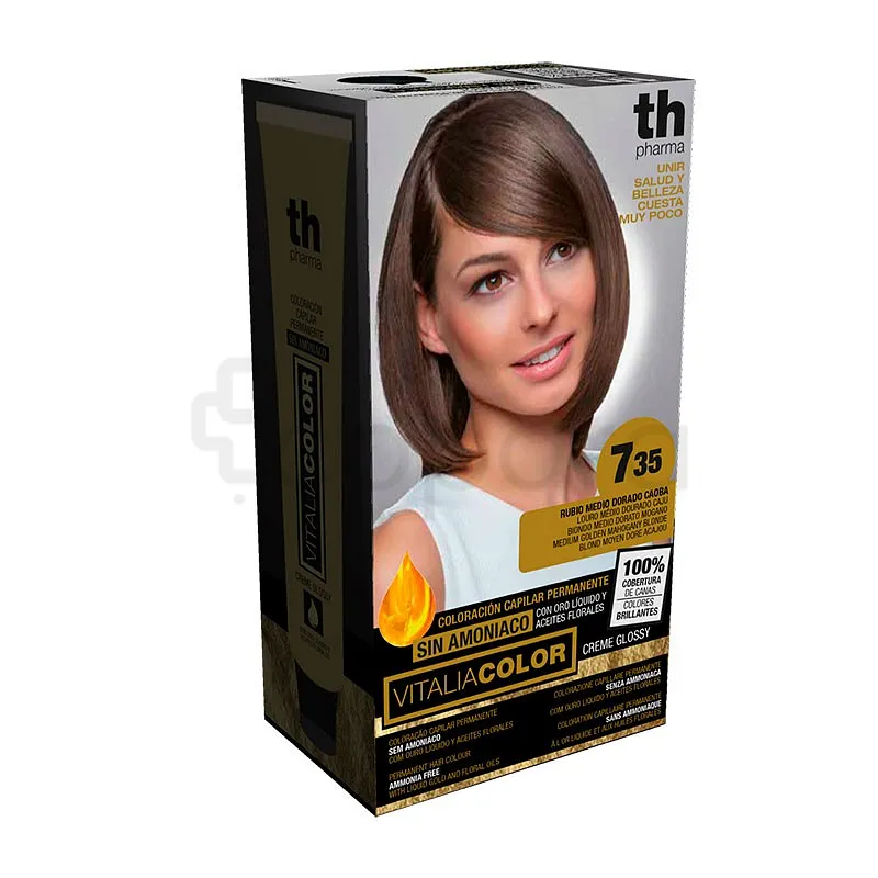TH PHARMA VITALIACOLOR N735 BLOND MOYEN DORE ACAJOU