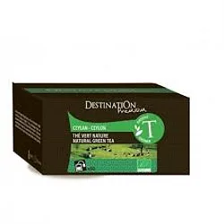 DESTINATION THÉ VERT NATURE CEYLAN BIO BOITE DE 50 SACHETS