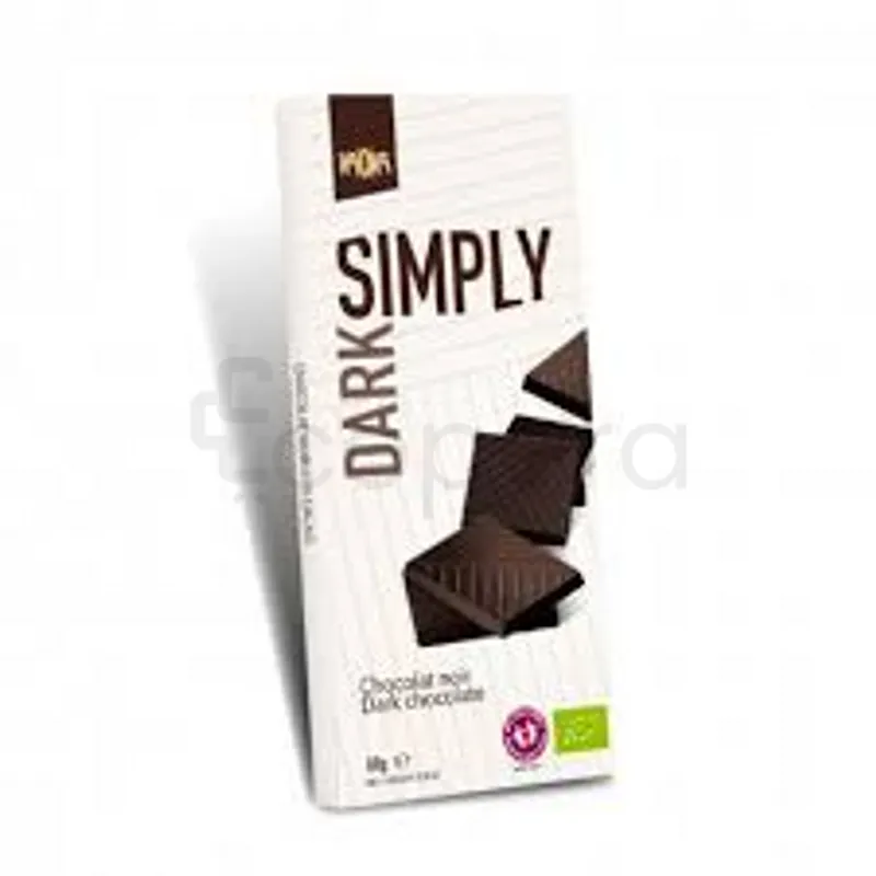 KAOKA TABLETTE DE CHOCOLAT NOIR SIMPLY DARK 61% 80G