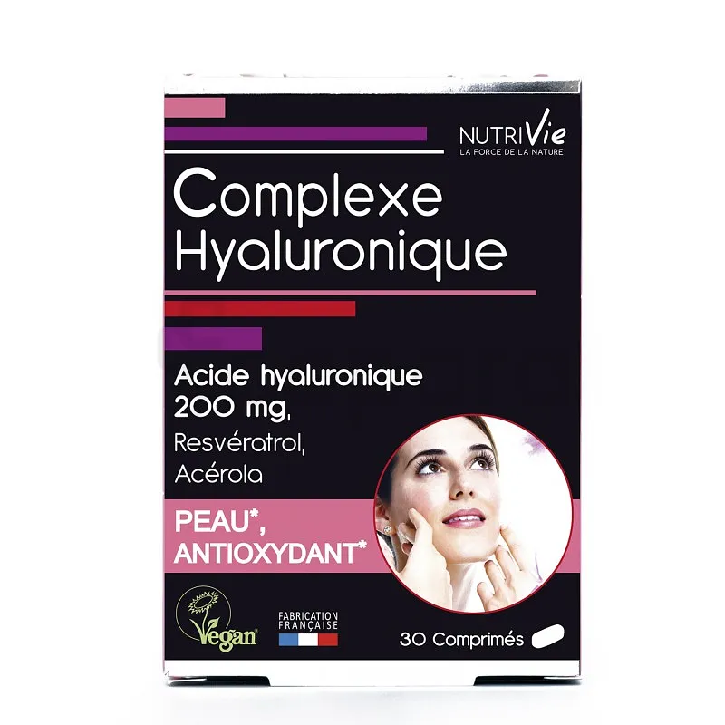 NUTRIVIE COMPLEXE HYALURONIQUE BOITE DE 30 COMPRIMES
