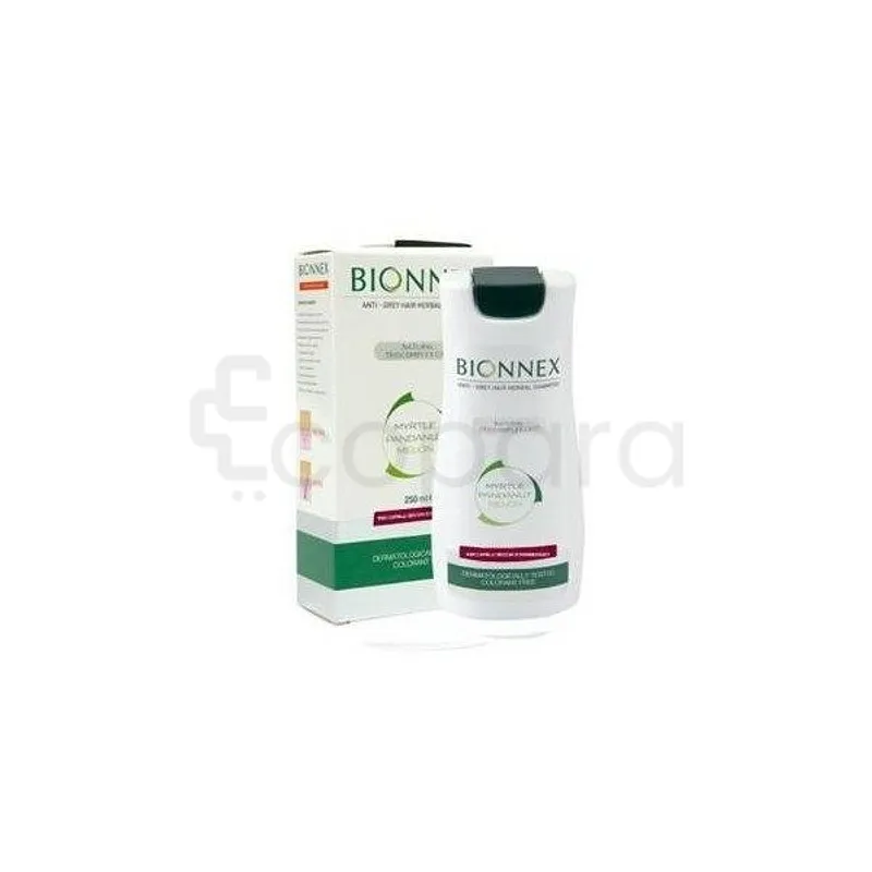 BIONNEX SHAMPOOING ANTI CHEVEUX GRIS CHEVEUX NORMAUX 250ML