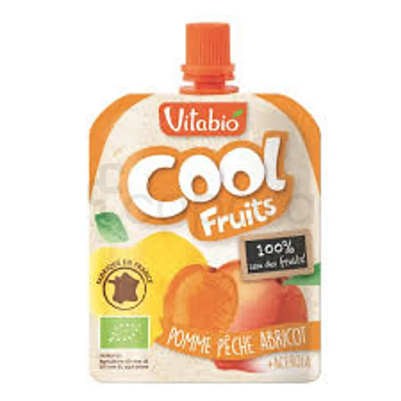 VITABIO COOL FRUITS POMME PECHE ABRICOT ACEROLA 90G
