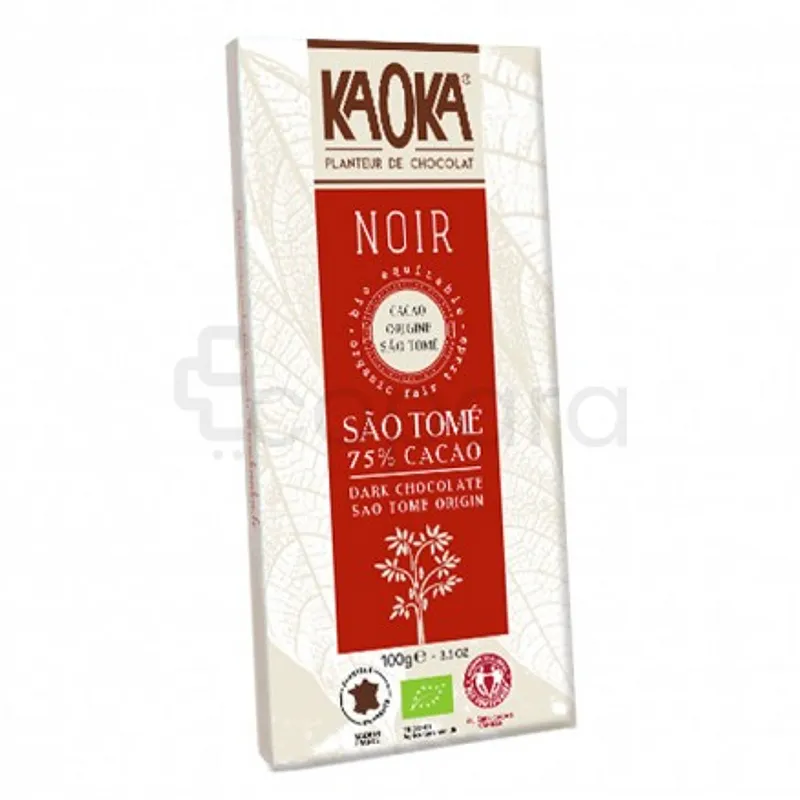 KAOKA NOIR CHOCOLAT NOIR 75% CACAO