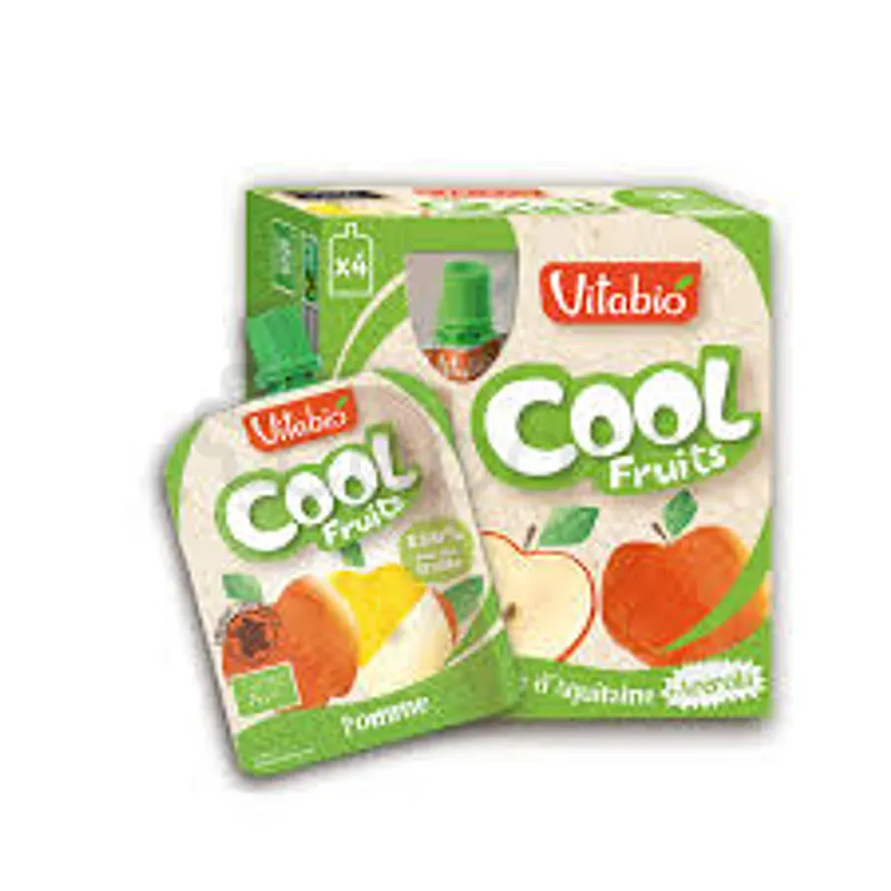 VITABIO COOL FRUITS POMME ACEROLA 4*90G