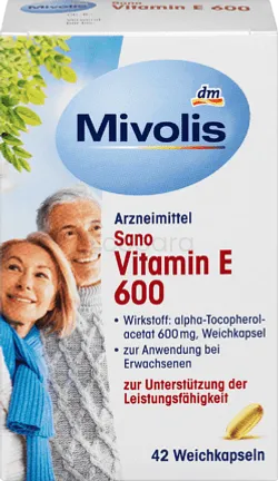 DAS GESUNDE MIVOLIS VITAMINE E 600MG BOITE DE 42 CAPSULES