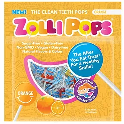 ZOLLIPOPS SUCETTES GOUT ORANGE BOITE DE 15