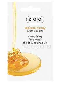 ZIAJA MASQUE AU MIEL DE TAPIOCA POUR PEAUX SÈCHES À SENSIBLES 7ML