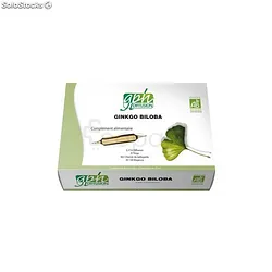 GPH GINKGO BILOBA BIO 15ML BOITE DE 20 AMPOULES BUVABLES