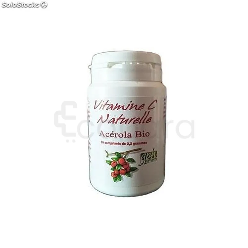 GPH VITAMINE C NATURELLE ACEROLA BIO BOITE DE 30 COMPRIMES