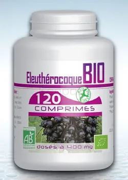 GPH ELEUTHEROCOQUE BIO 400MG BOITE DE 120 COMPRIMES