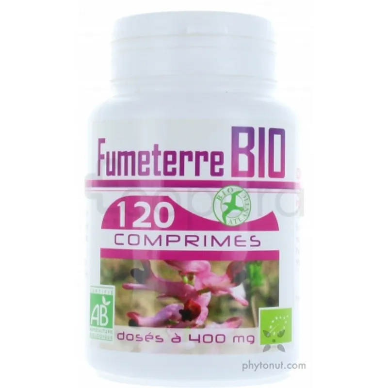 GPH FUMETERRE BIO 400MG BOITE DE 120 GELULES
