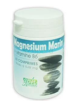 GPH MAGNESIUM MARIN + VITAMINE B6 548MG BOITE DE 60 COMPRIMES