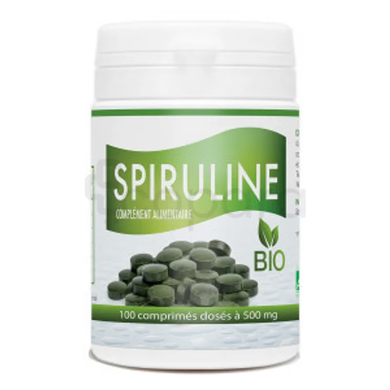 GPH SPIRULINE 500MG BOITE DE 100 COMPRIMES