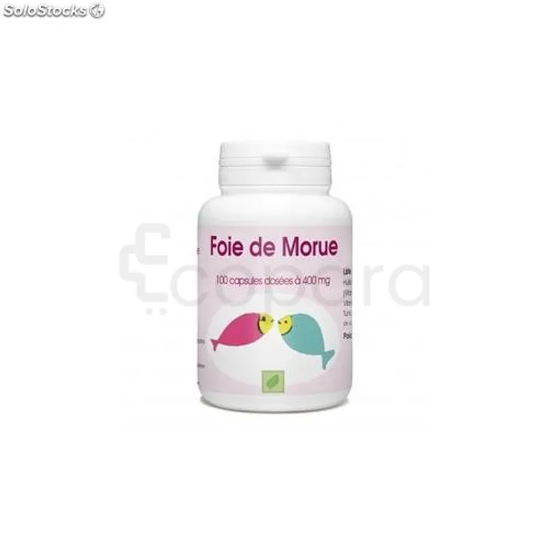GPH HUILE DE FOIE DE MORUE 400MG BOITE DE 100 CAPSULES