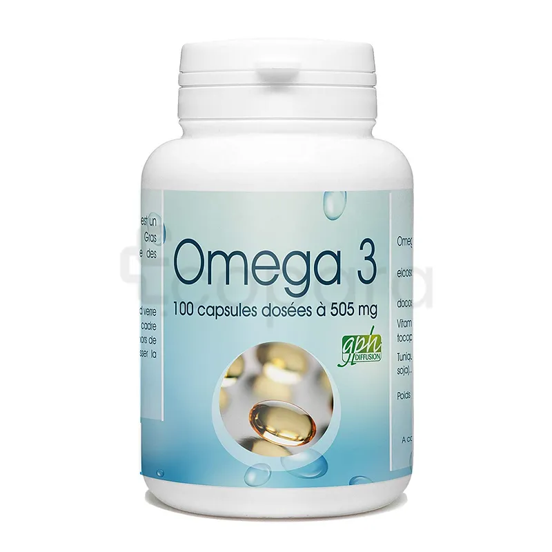 GPH OMEGA 3 505MG BOITE DE 100 CAPSULES