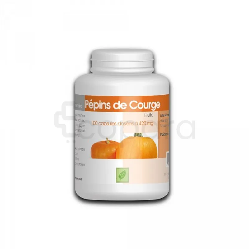 GPH PEPINS DE COURGE 420MG BOITE DE 100 CAPSULES