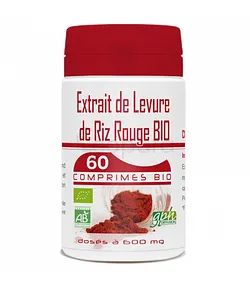 GPH EXTRAIT DE LEVURE DE RIZ ROUGE 600MG BOITE DE 60 GELULES