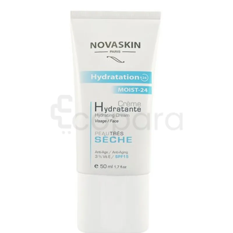 NOVASKIN HYDRATATION CREME HYDRATANTE VISAGE PEAU TRES SECHE 50ML