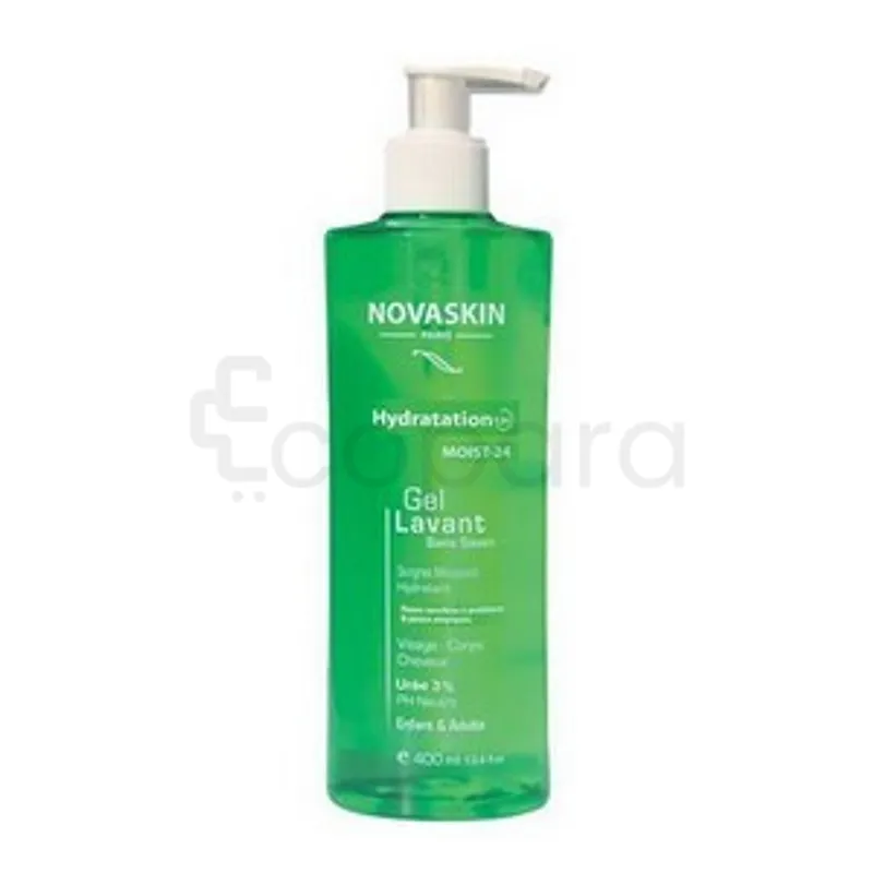 NOVASKIN HYDRATATION GEL LAVANT CORPS VISAGE ET CHEVEUX 400ML