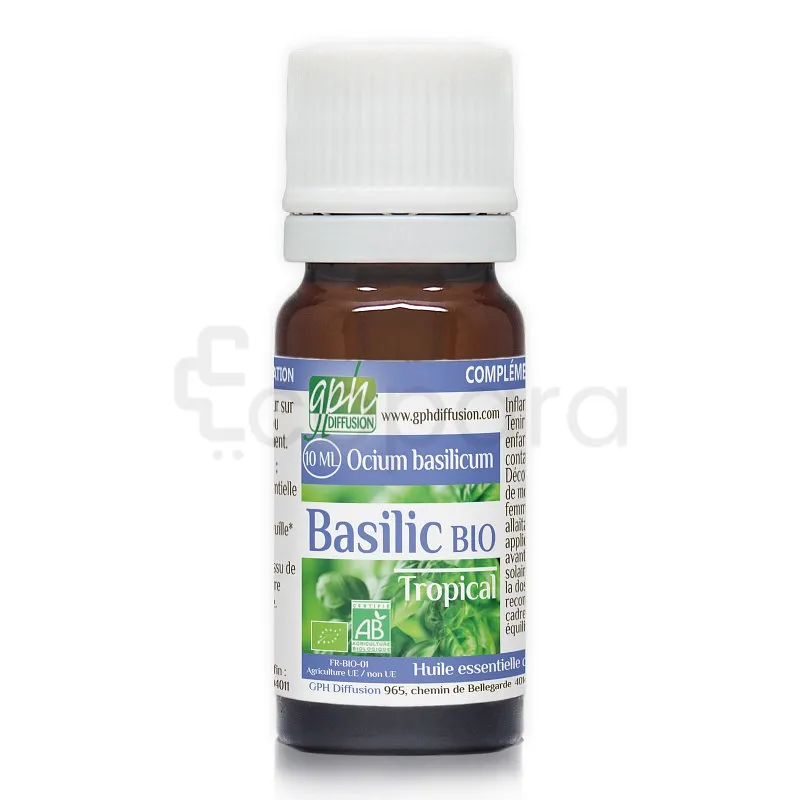 GPH HUILE ESSENTIELLE DE BASILIC TROPICAL 10ML