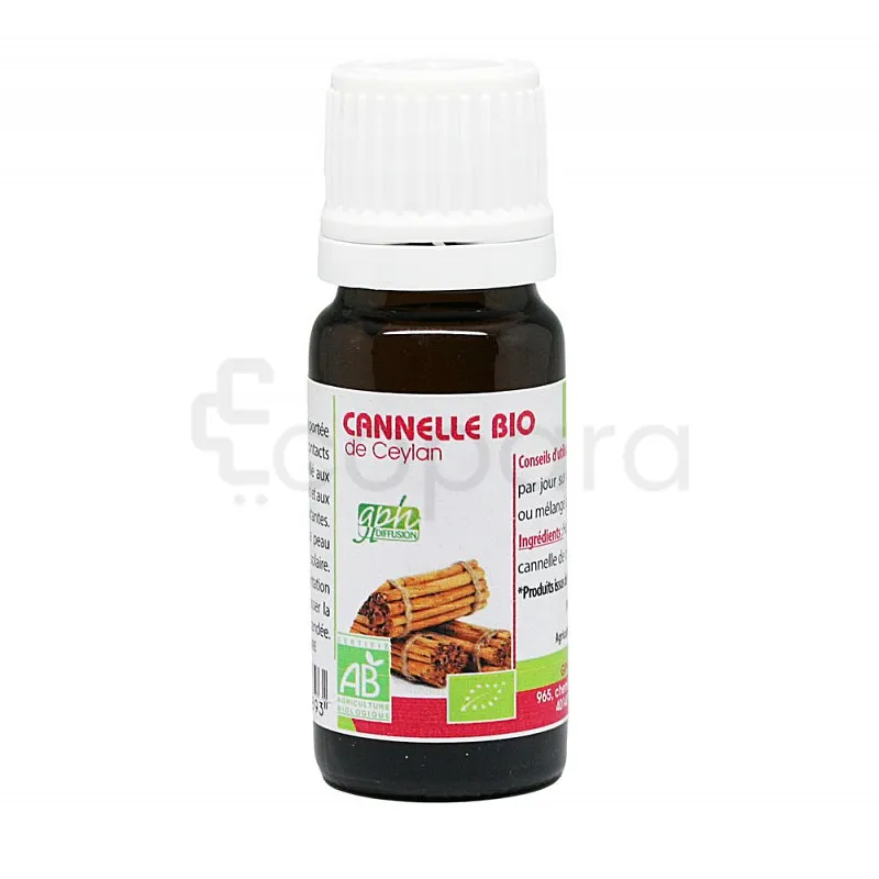 GPH HUILE ESSENTIELLE DE CANNELLE DE CEYLAN ECORCE 10ML