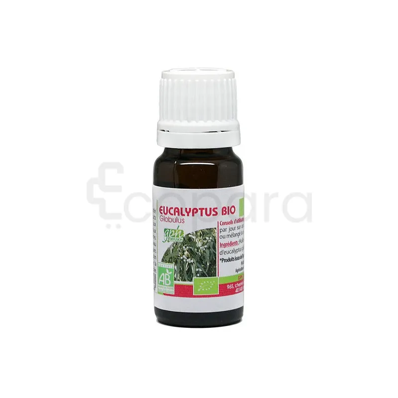 GPH HUILE ESSENTIELLE EUCALYPTUS GLOBULUS BIO 10ML