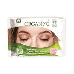 ORGANYC LINGETTES DEMAQUILLANTES EN COTON BIO BOITE DE 20