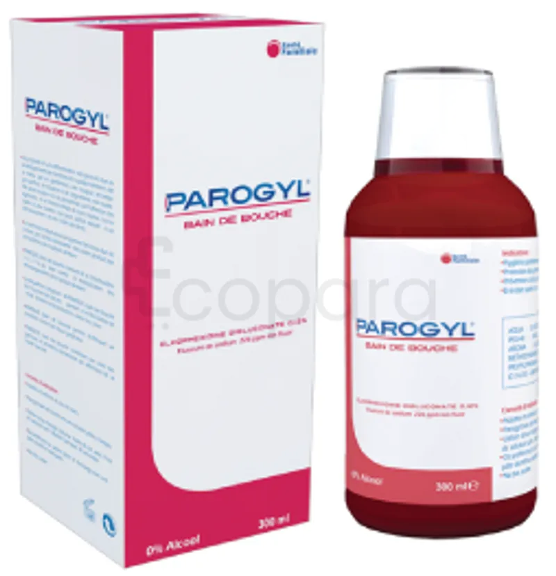 PAROGYL BAIN DE BOUCHE GINGIVALE ROUGE 300ML