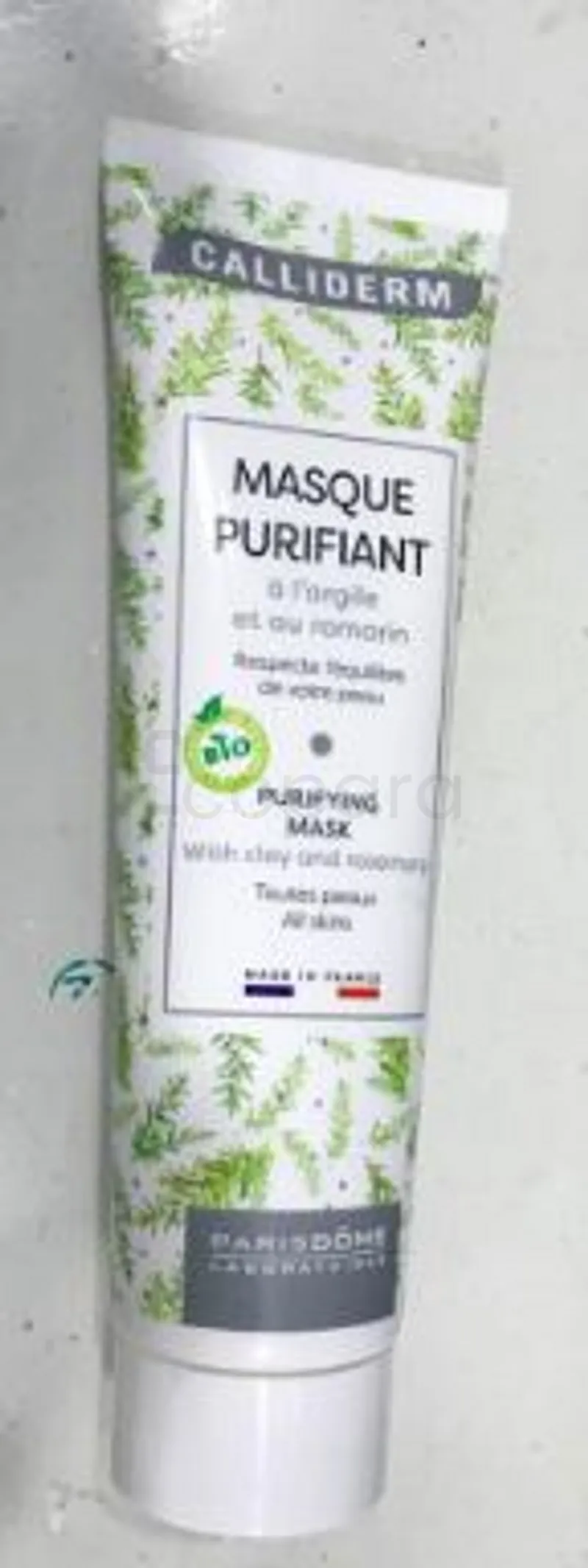 CALLIDERM MASQUE PURIFIANT A L'ARGILE ET AU ROMARIN 150ML